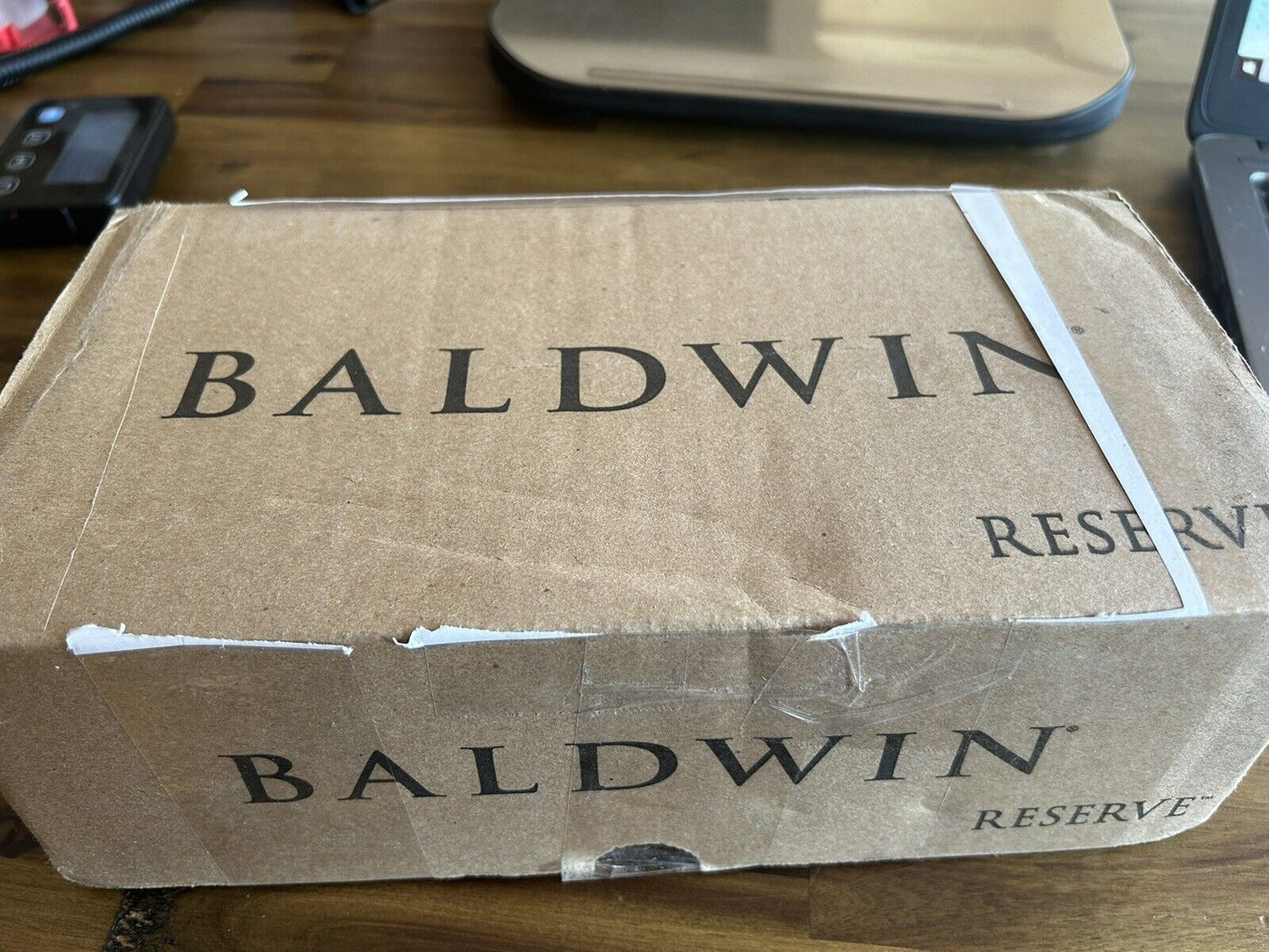 Baldwin PS.FED.TRR Federal Passage Leverset - Brass