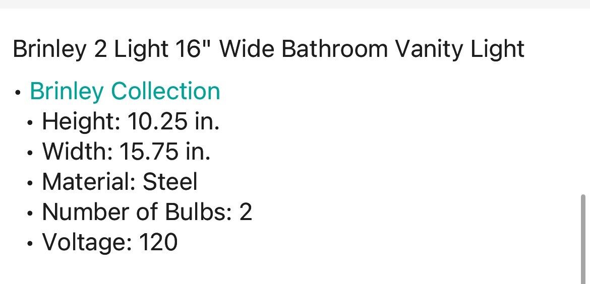 Kichler 45688CPZ - Bathroom Fixtures Indoor Lighting