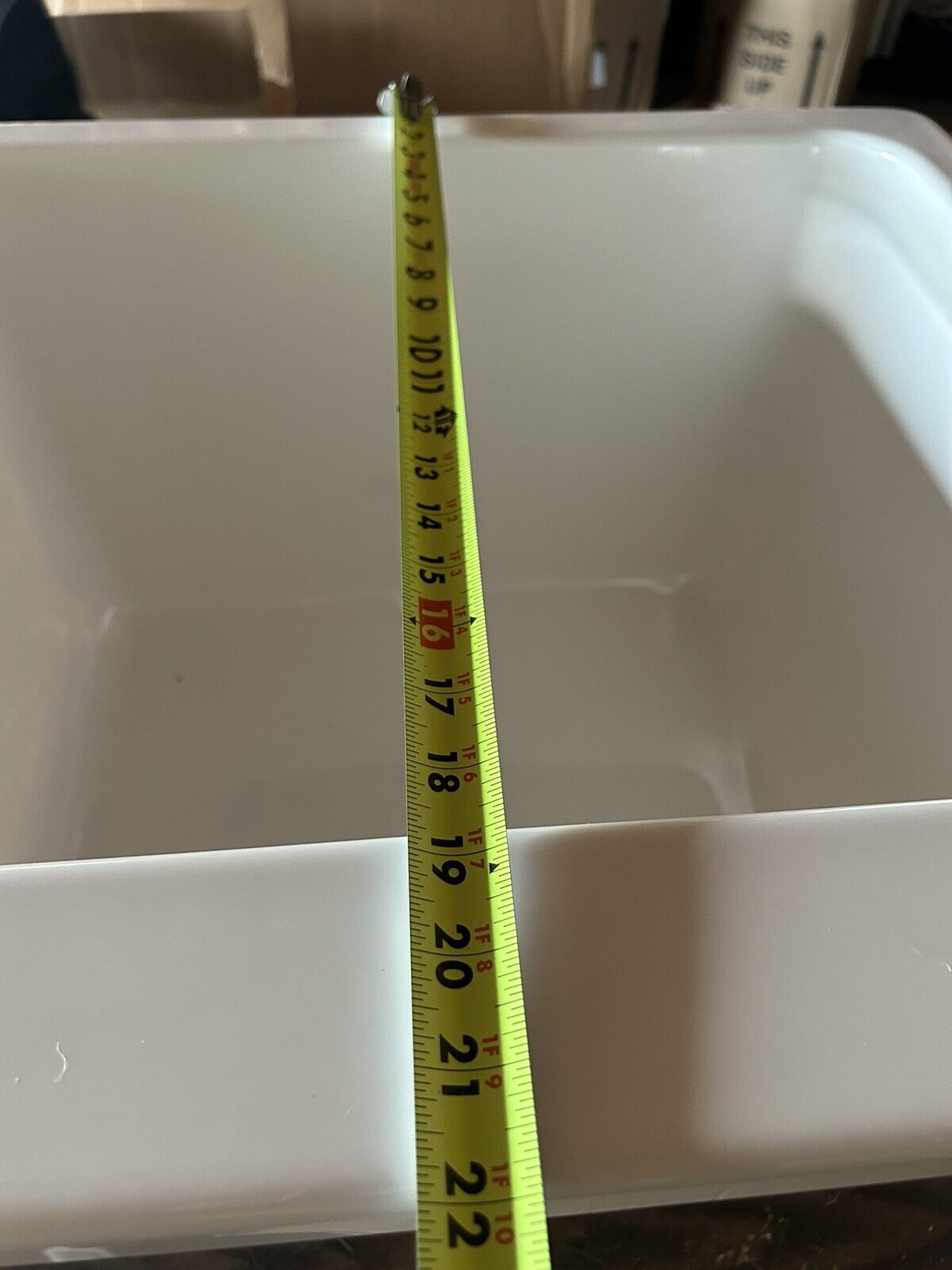 Signature Hardware SHLS2522WH (449309) Medford Drop In 1 Basin Acrylic Laundry S