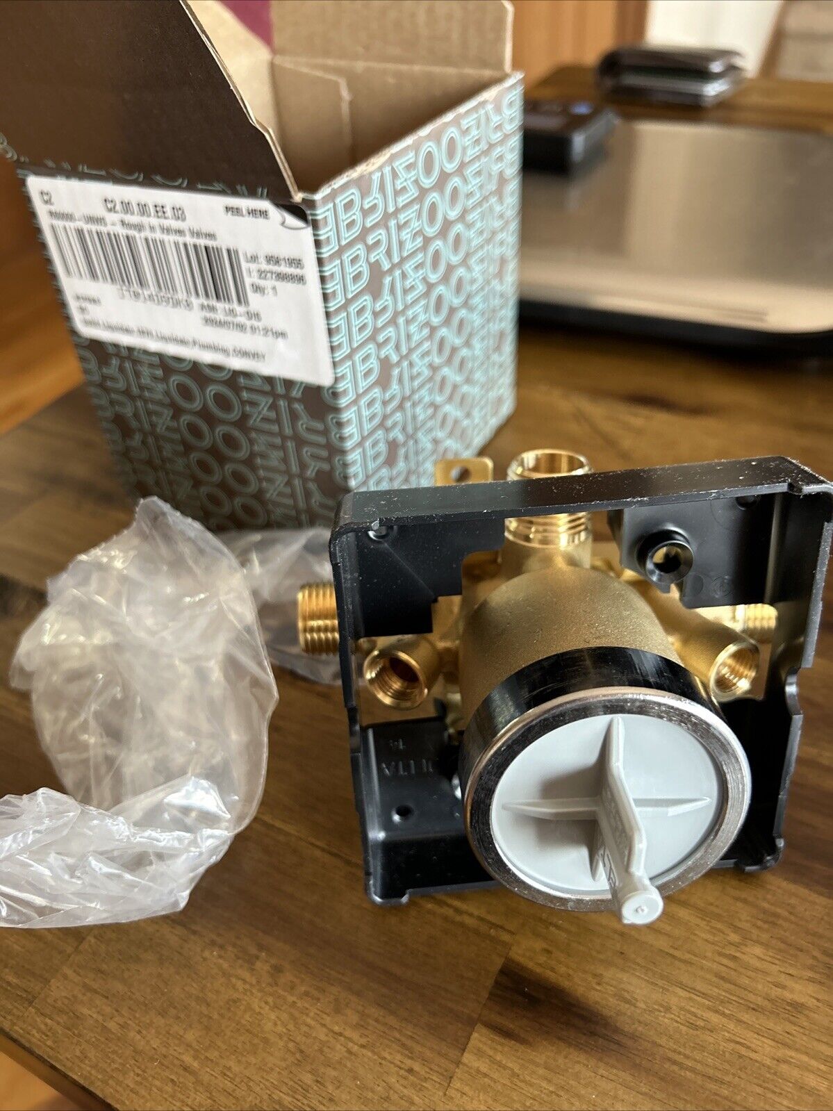 Brizo R60000-UNWS Tub/Shower Valve Body w/ Safety Stops