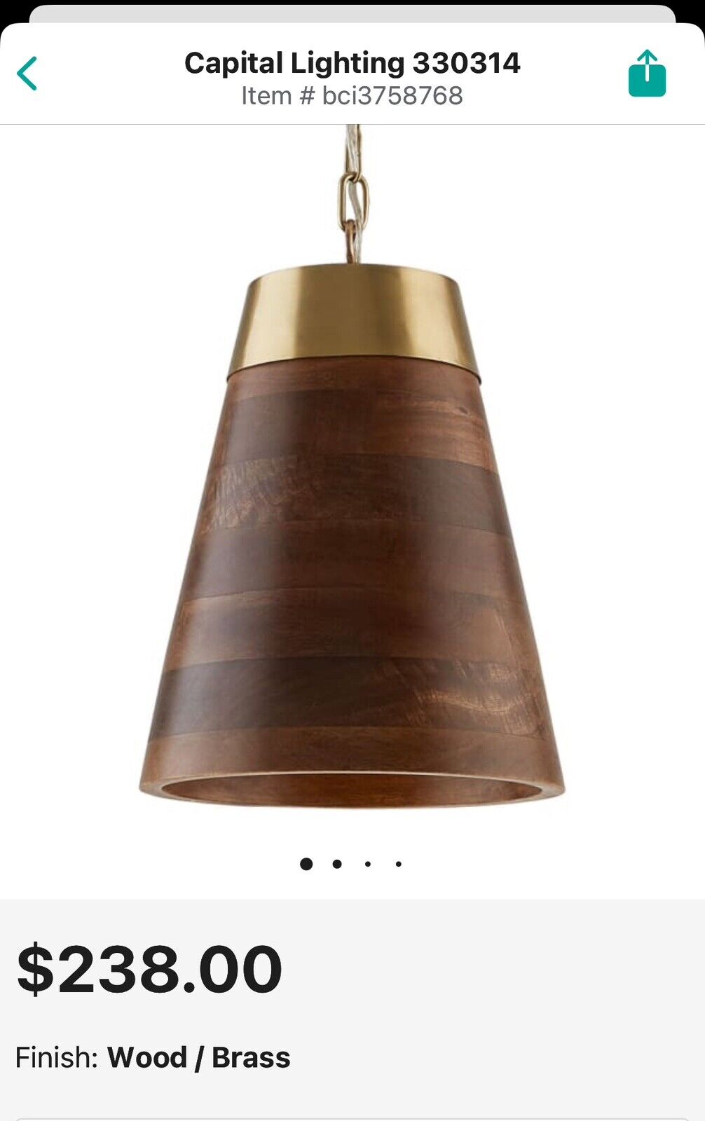 Capital Lighting 330314WR - Pendants Indoor Lighting