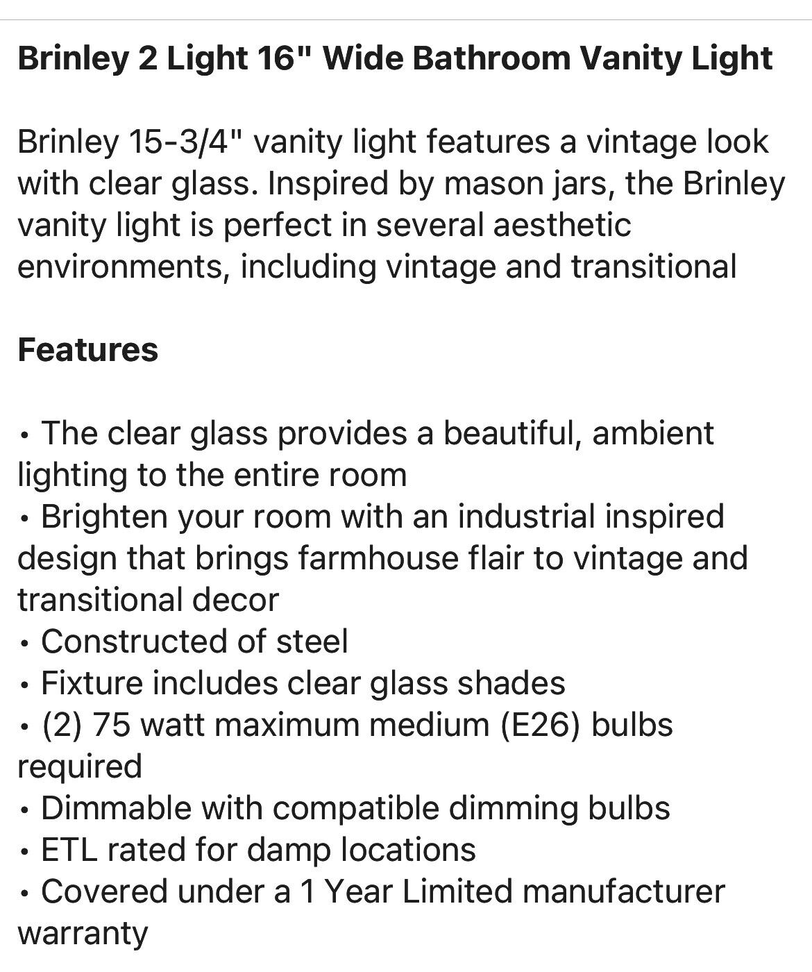 Kichler 45688CPZ - Bathroom Fixtures Indoor Lighting