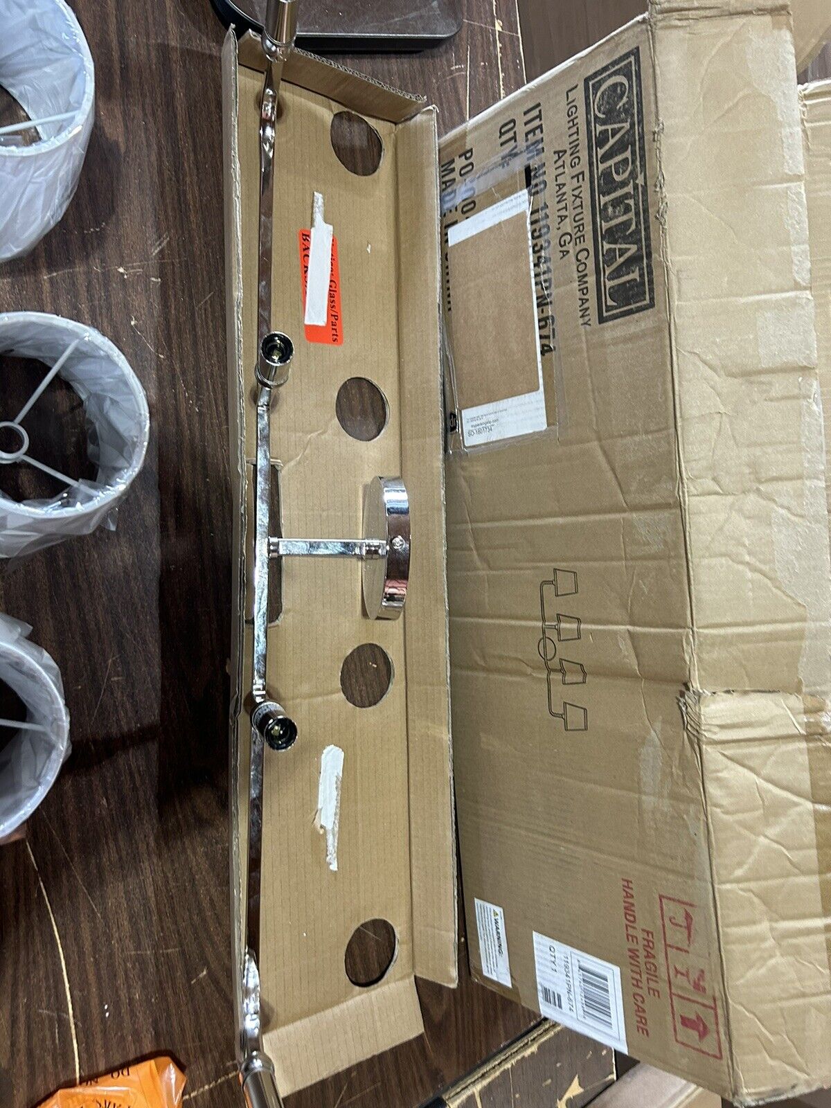 Dawson 4 Light 35" Wide Bathroom Vanity Light