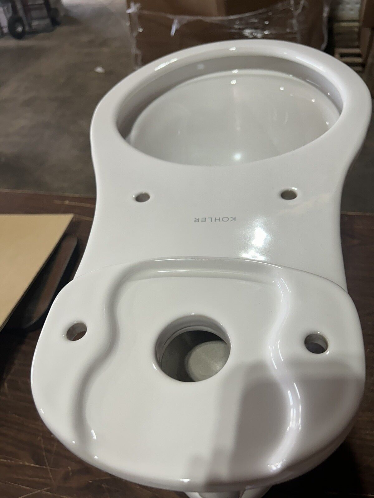 Kohler Cimarron Comfort Height Round-Front ChairHeight Toilet Bowl Only