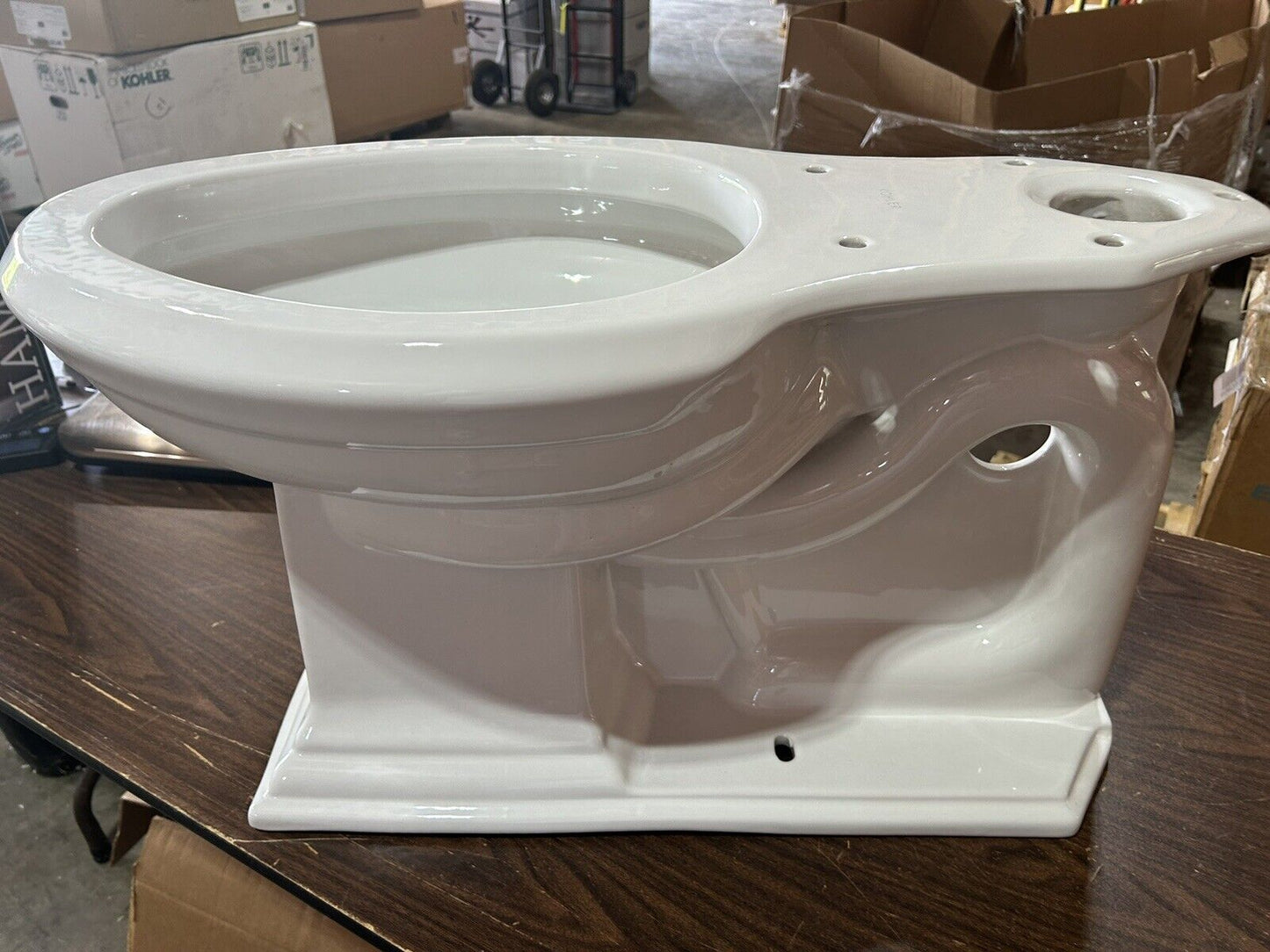 Kohler Memoirs Comfort Height Elongated Toilet Bowl - White (K-4380-0)