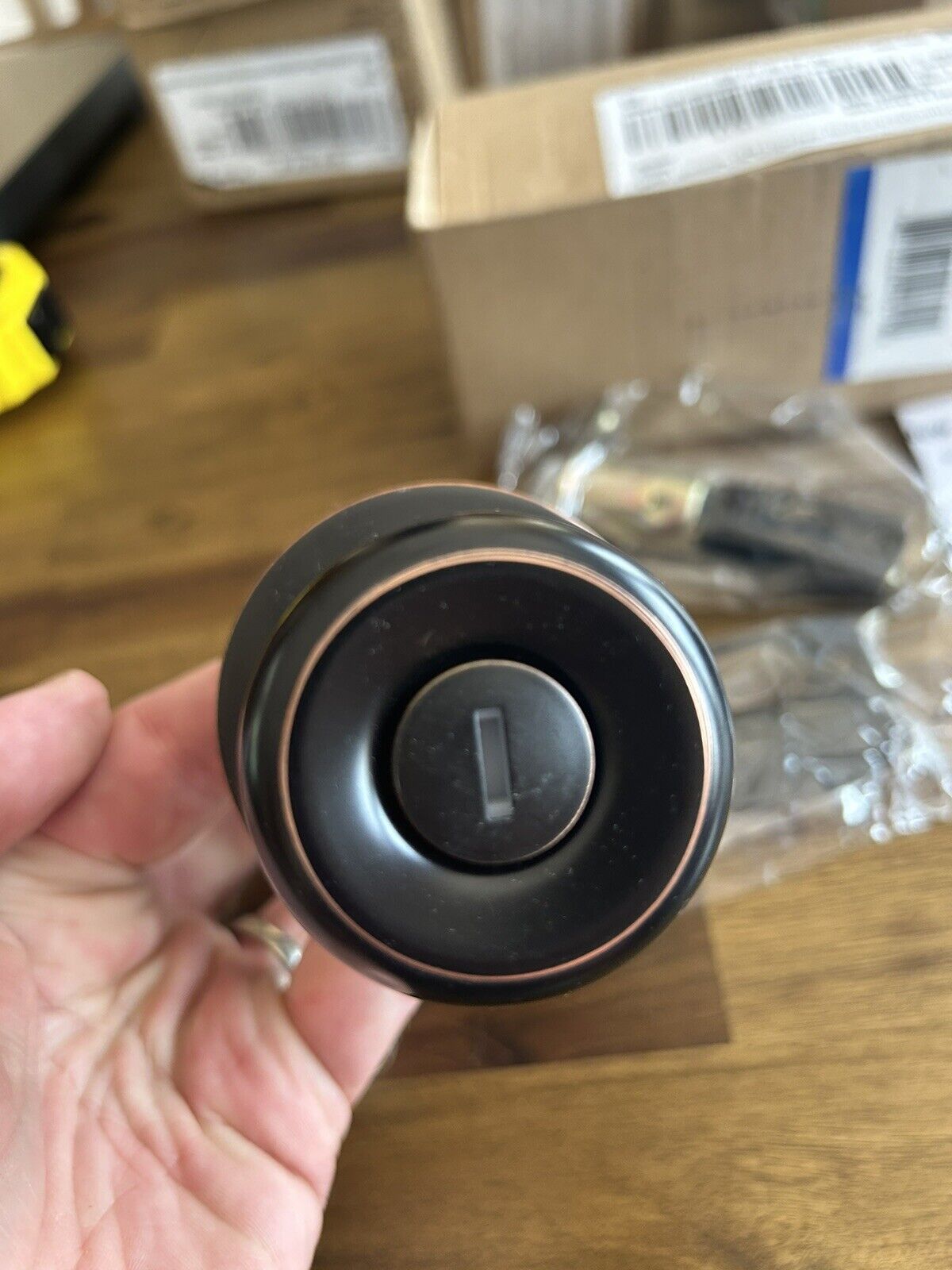 Miseno MLK4010 Buchanan Tulip Passage Door Knob Set - Bronze