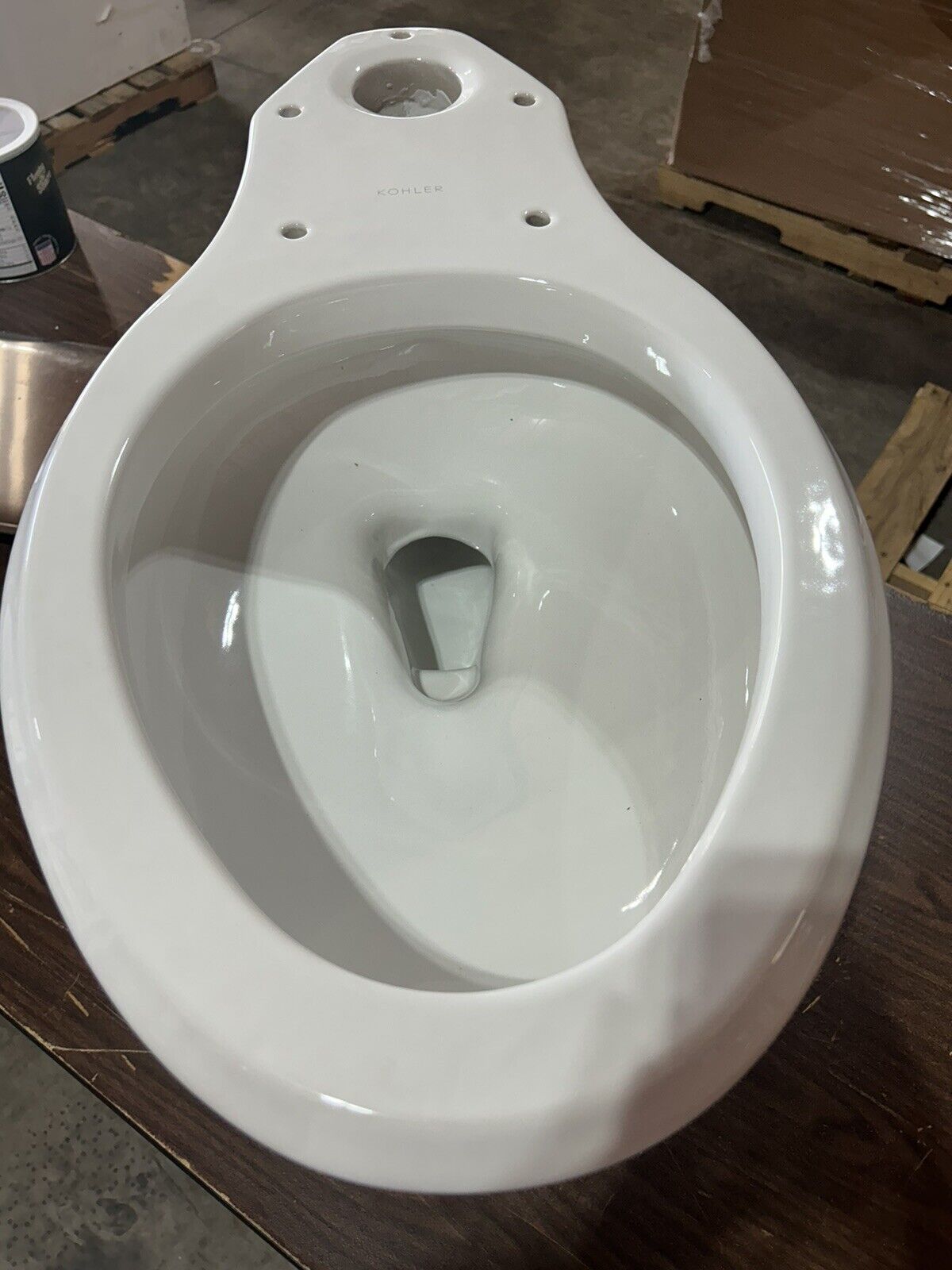 Kohler Memoirs Comfort Height Elongated Toilet Bowl - White (K-4380-0)