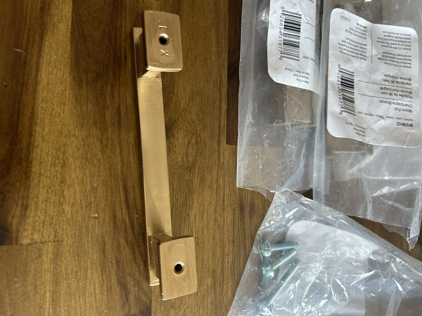 Lot Of 5 Miseno MCPTRP4375 Alder 3-3/4" Center to Center Bar Cabinet Pull Bronze