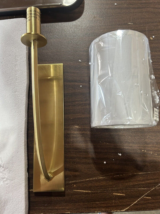 Hudson Valley Colton 1 Light Wall Sconce, Aged Brass - 731-AGB