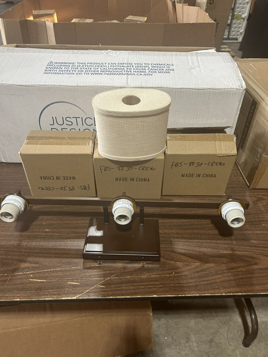 Justice Design Group FAB-8443-30-CREM- Bathroom Fixtures Indoor Lighting
