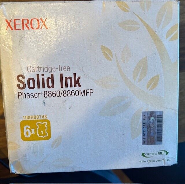 Xerox 8860/8860MFP Ink Cartridge Yellow (6 pack)